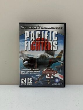 Pacific Fighters PC CD-ROM Game Strategic Simulations 2004 Two Disc Game